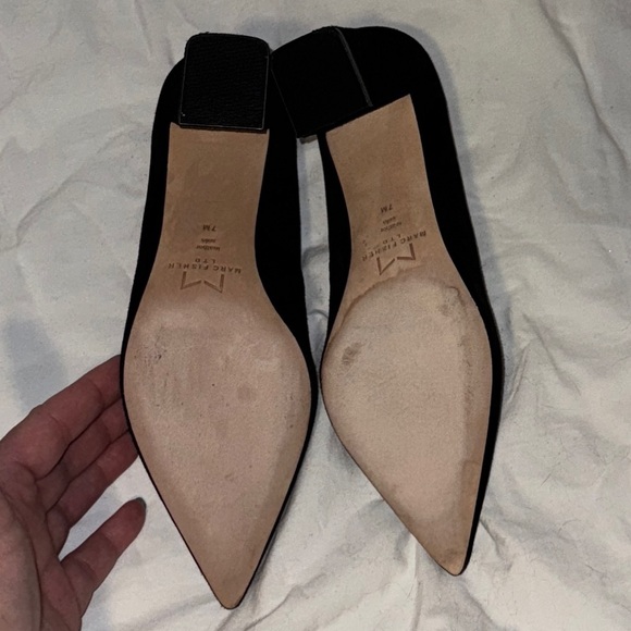 Marc Fisher ZALA BLOCK HEEL POINTY TOE PUMP - Picture 9 of 9